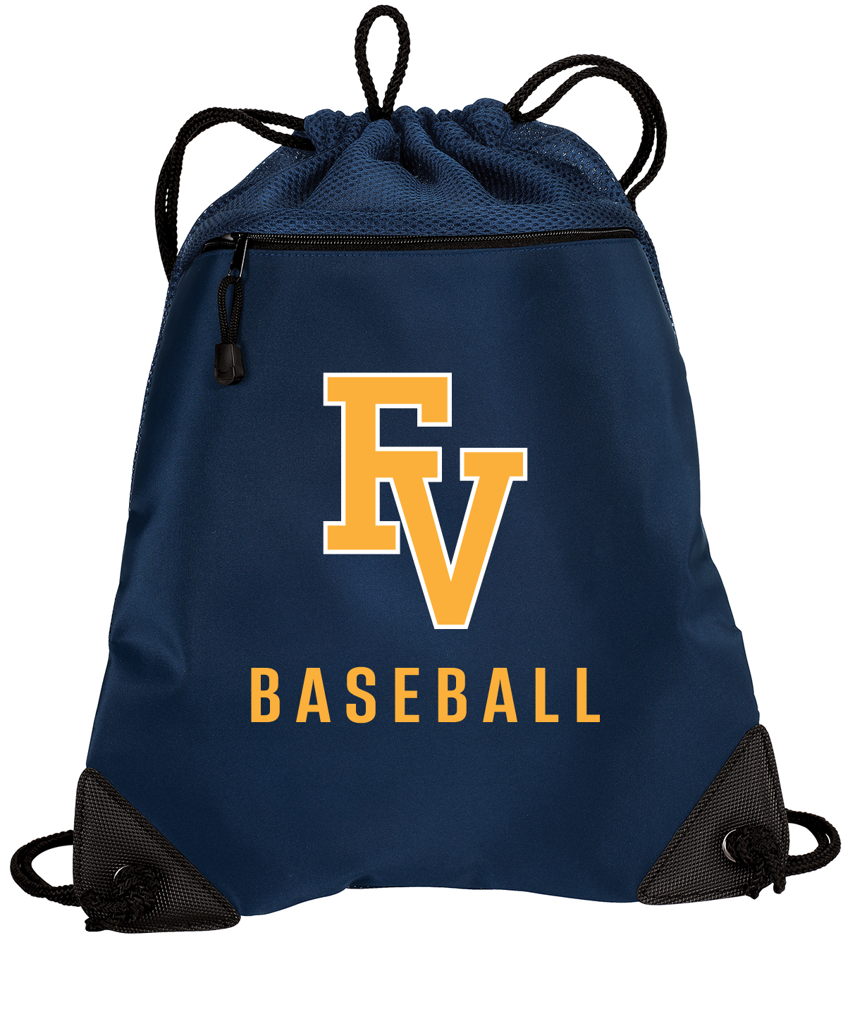 FV Baseball Drawstring Bag