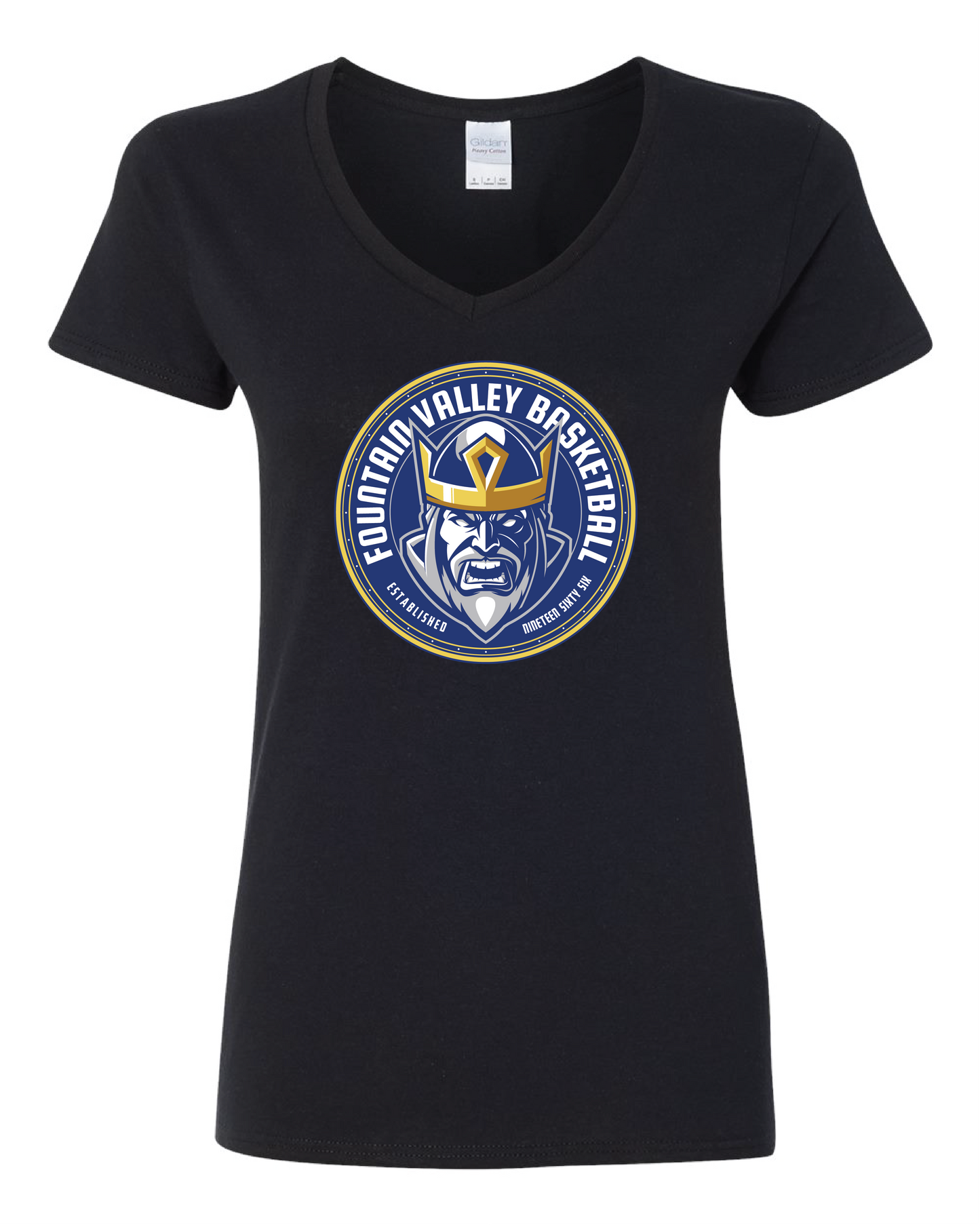 FV Basketball Vneck