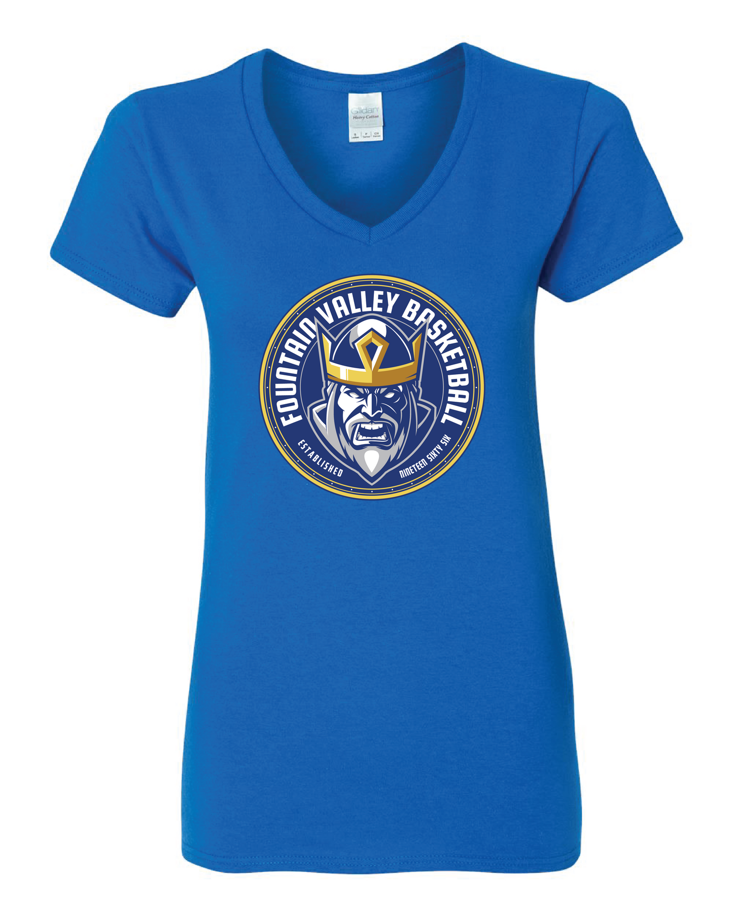 FV Basketball Vneck