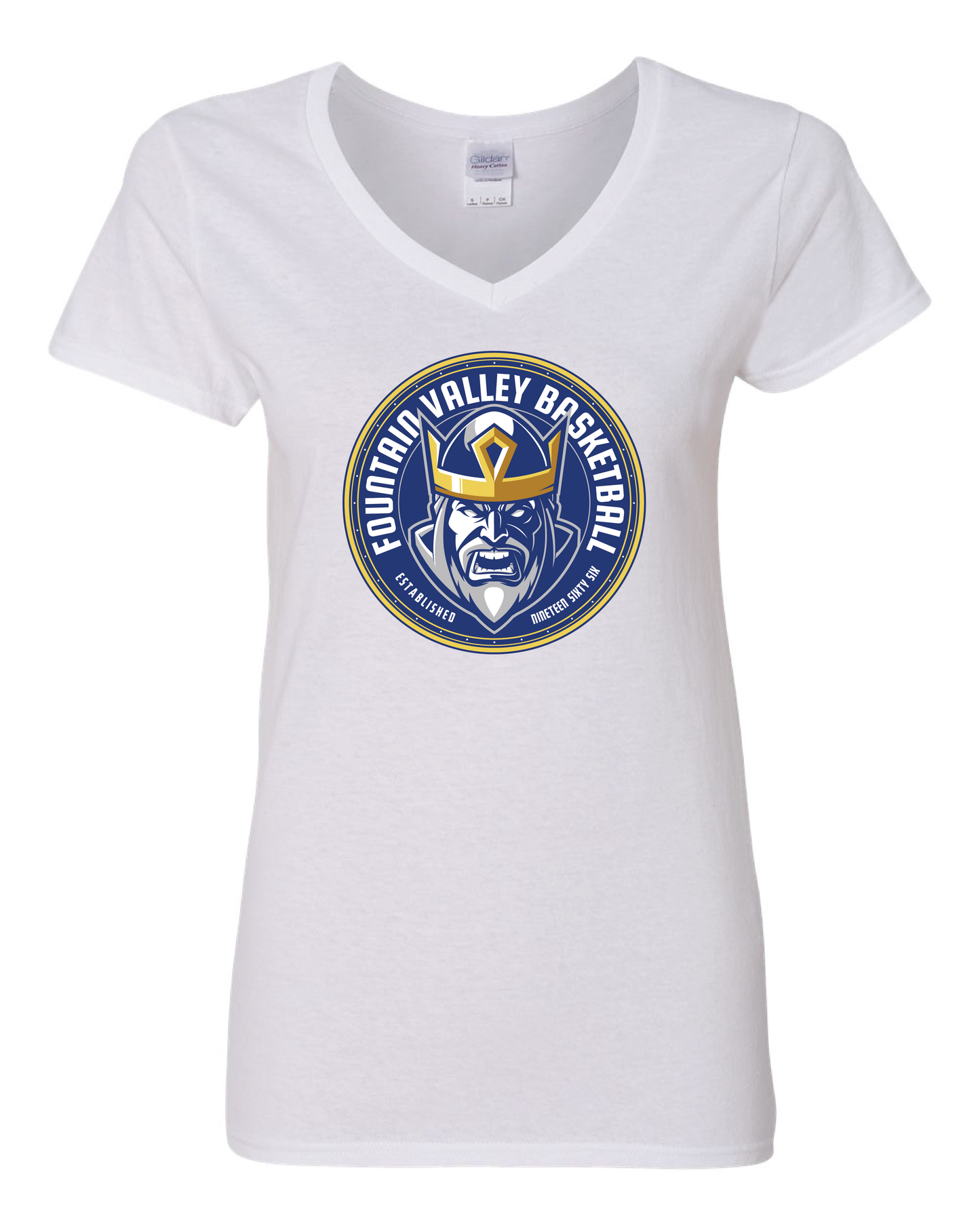 FV Basketball Vneck