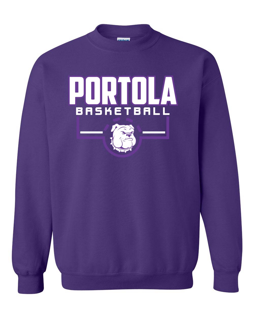 Portola Basketball Gildan Heavy Blend™ Crewneck Sweatshirt