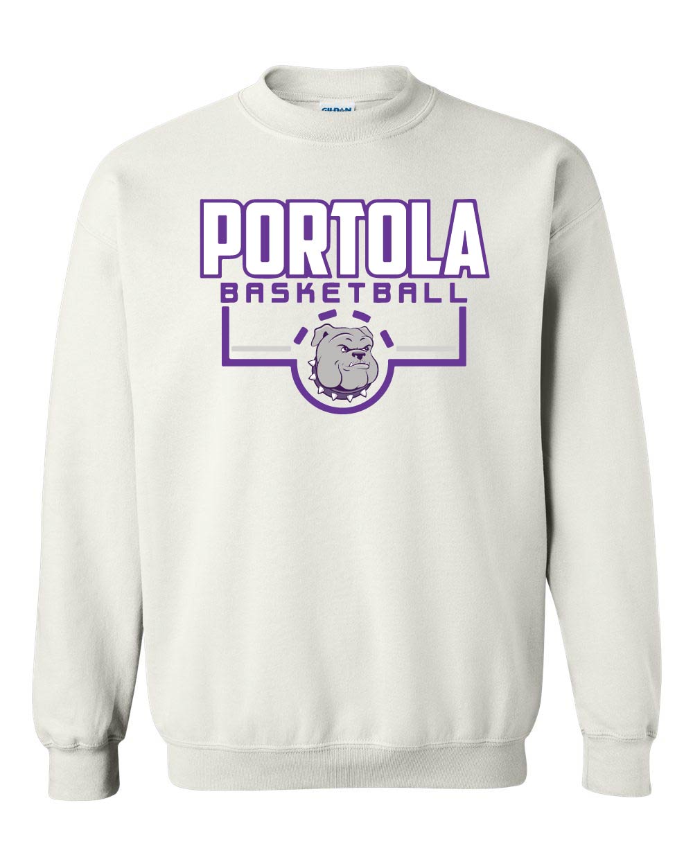 Portola Basketball Gildan Heavy Blend™ Crewneck Sweatshirt