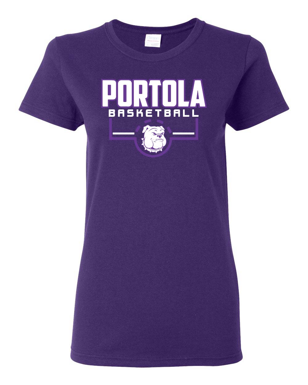 Portola Basketball Gildan - Heavy Cotton™ Women’s T-Shirt