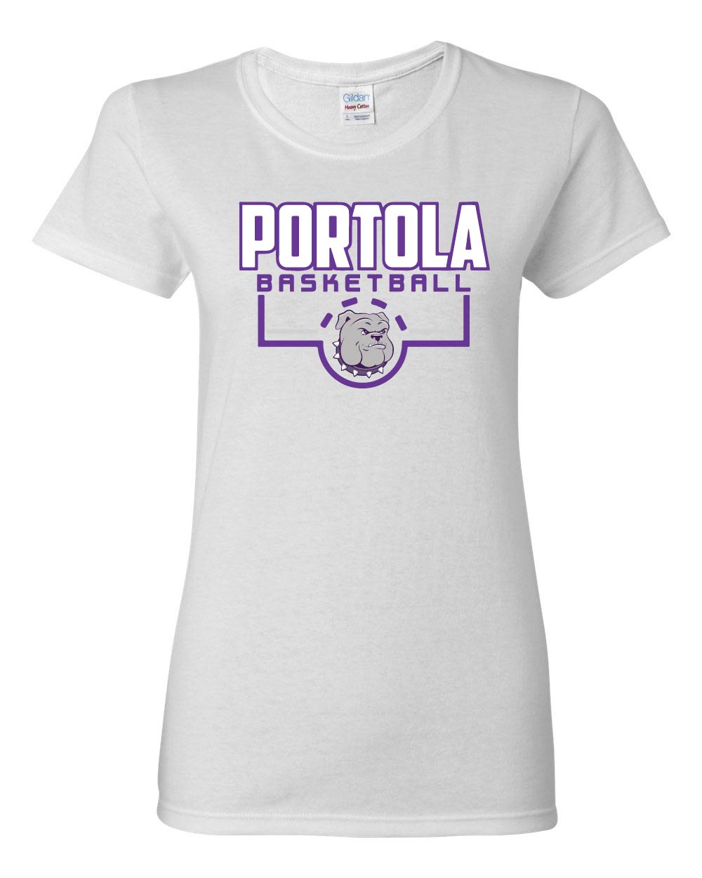 Portola Basketball Gildan - Heavy Cotton™ Women’s T-Shirt