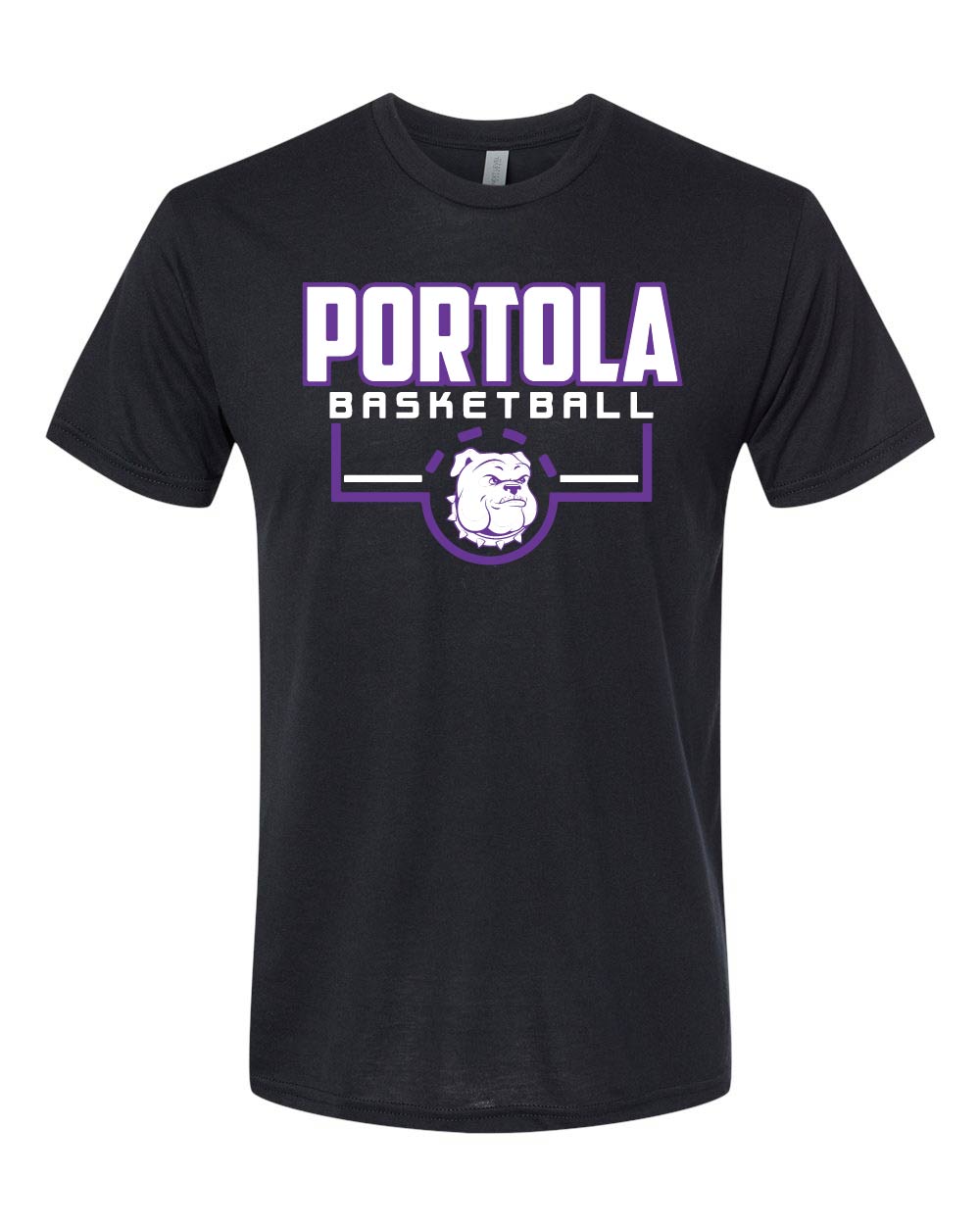Portola Basketball Next Level Apparel® Unisex Tri-Blend Tee