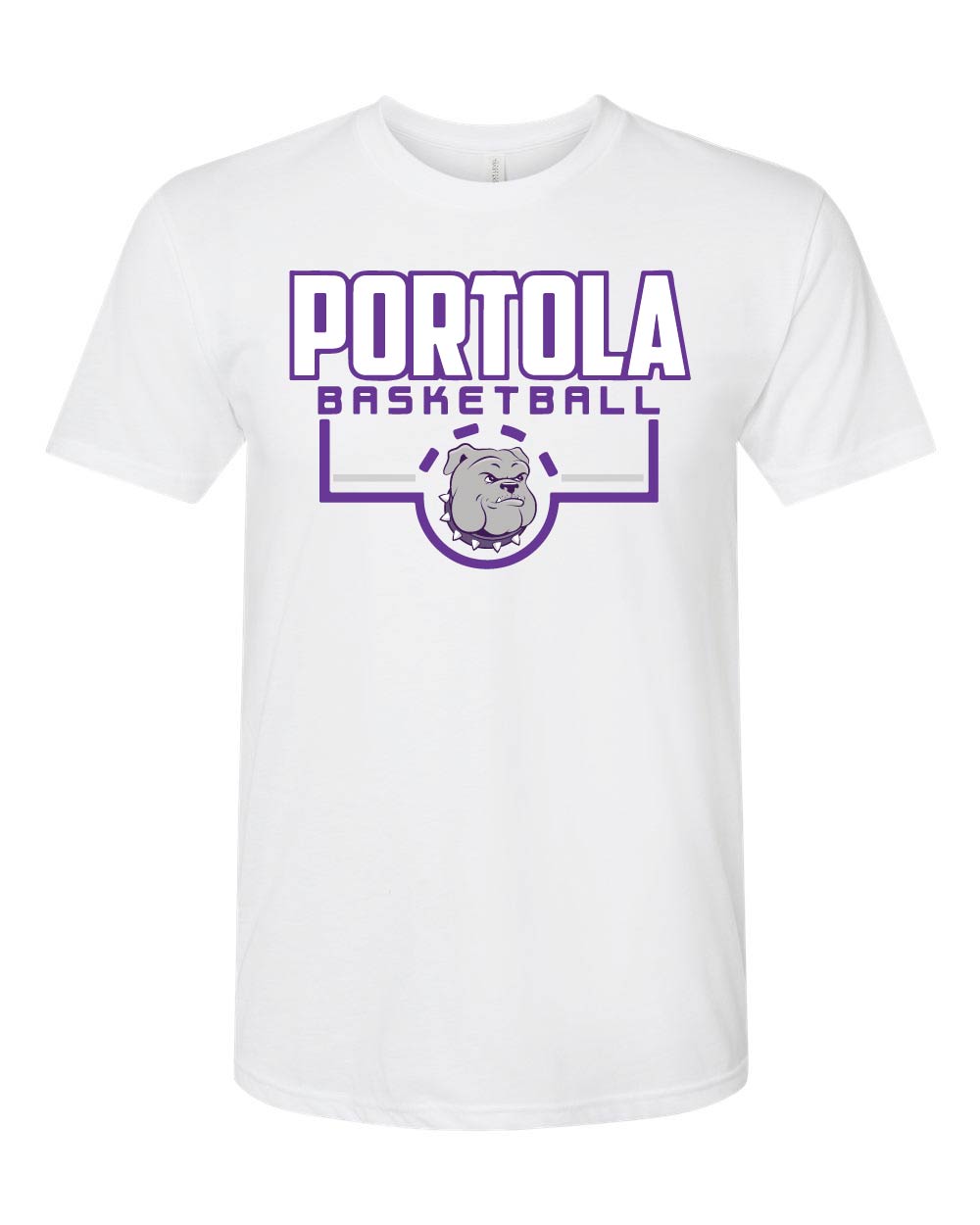 Portola Basketball Next Level Apparel® Unisex Tri-Blend Tee