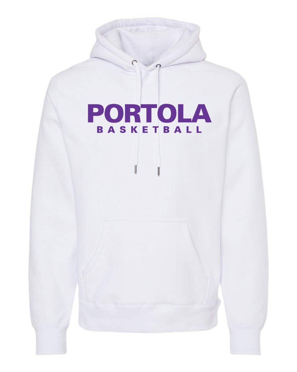 Portola Basketball Independent Trading Co. Premium Heavyweight Cross-Grain Hooded Sweatshirt