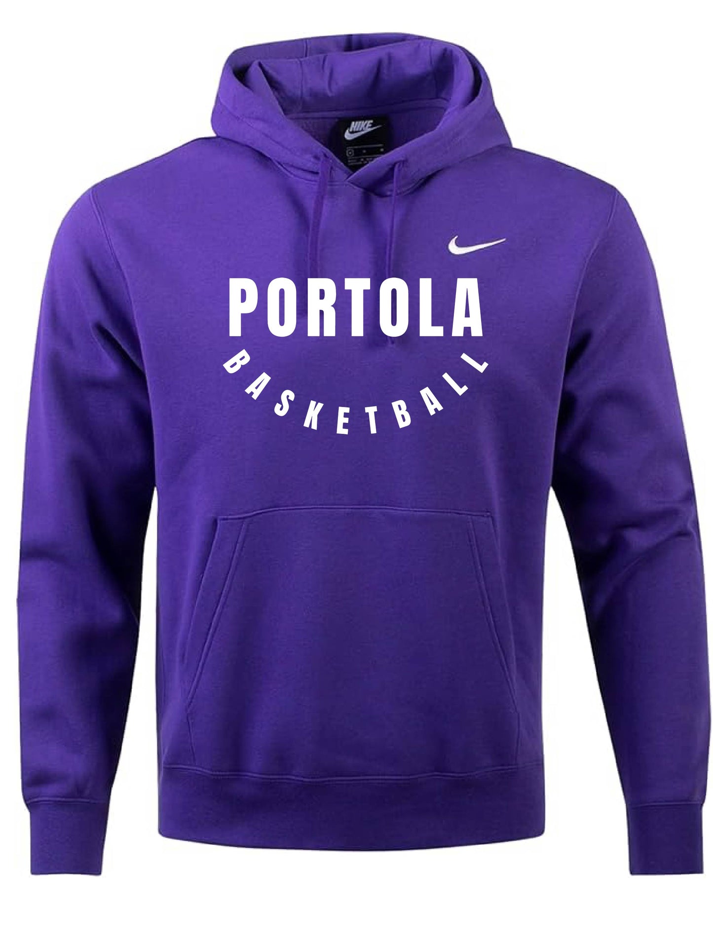 Portola Basketball Nike Club Pullover Fleece Hoodie