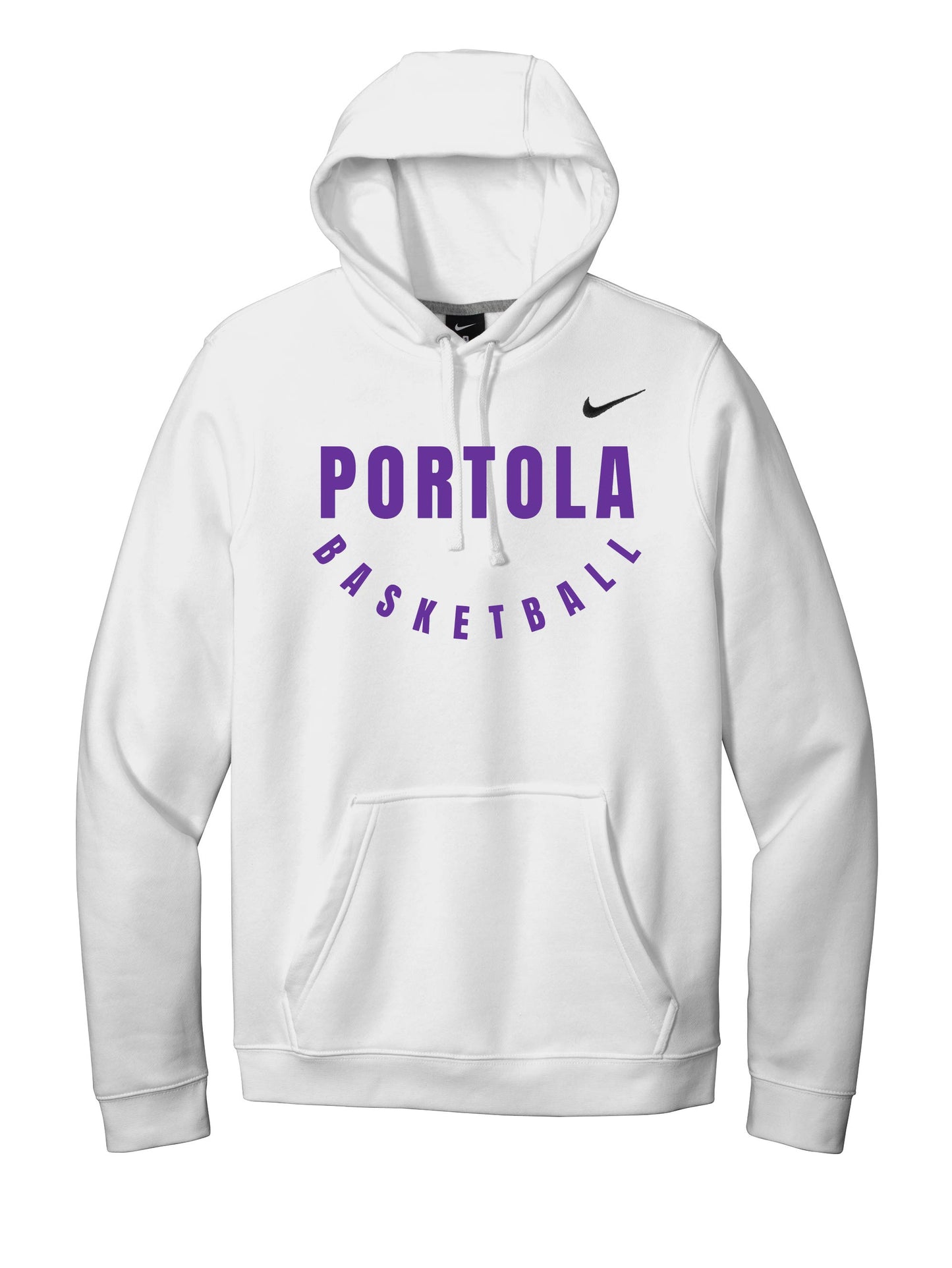 Portola Basketball Nike Club Pullover Fleece Hoodie