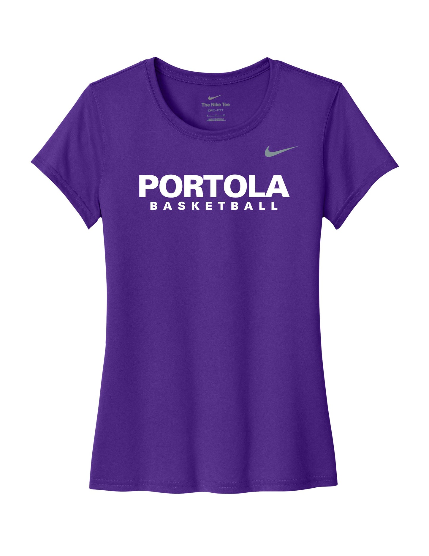 Portola Basketball Nike Women's Team Legend Short Sleeve Tee