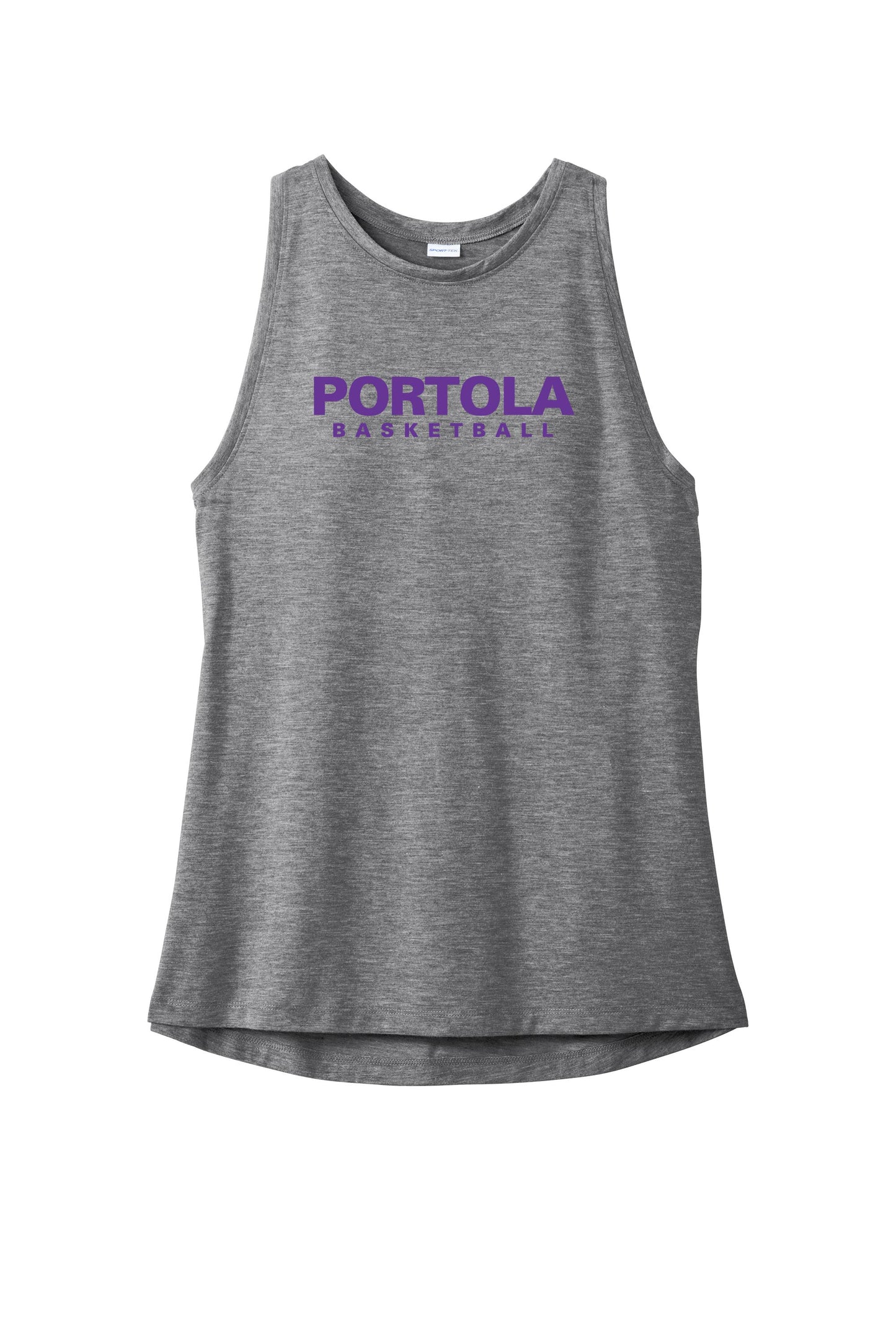 Portola Basketball Sport-Tek® Women's PosiCharge® Tri-Blend Wicking Tank