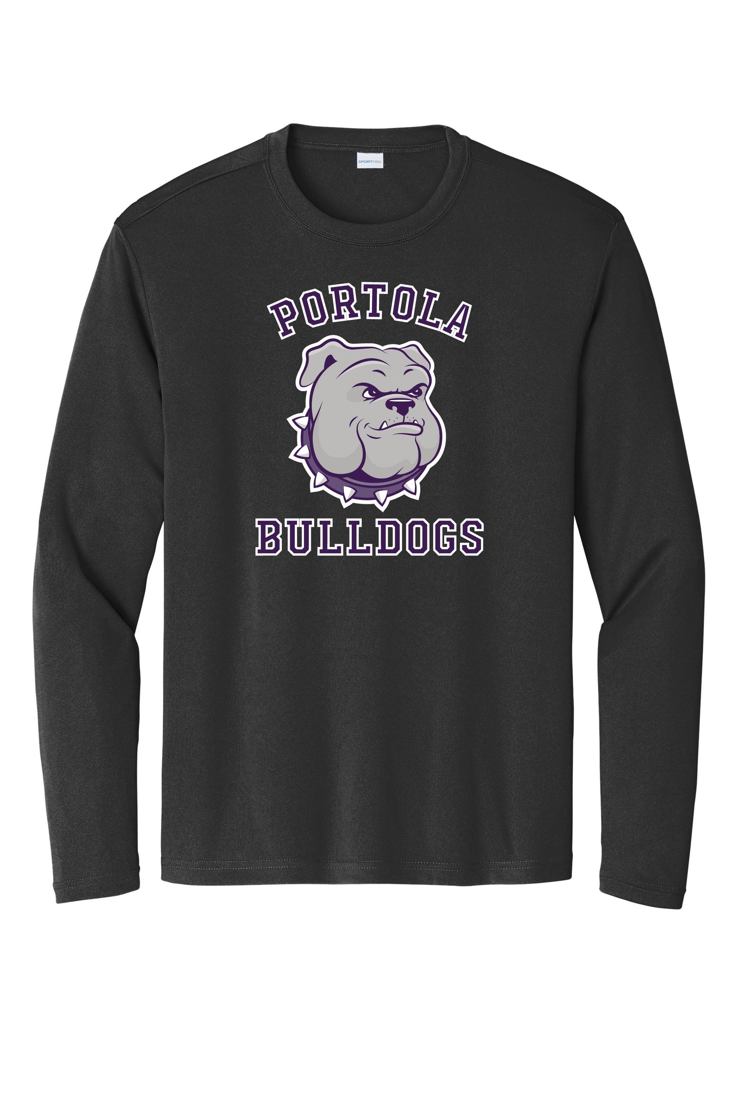 Portola Bulldogs Sport-Tek® Long Sleeve PosiCharge® Competitor™ Tee