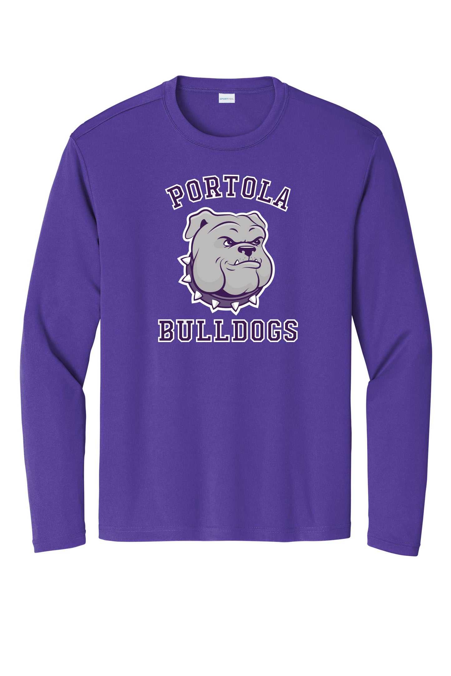 Portola Bulldogs Sport-Tek® Long Sleeve PosiCharge® Competitor™ Tee