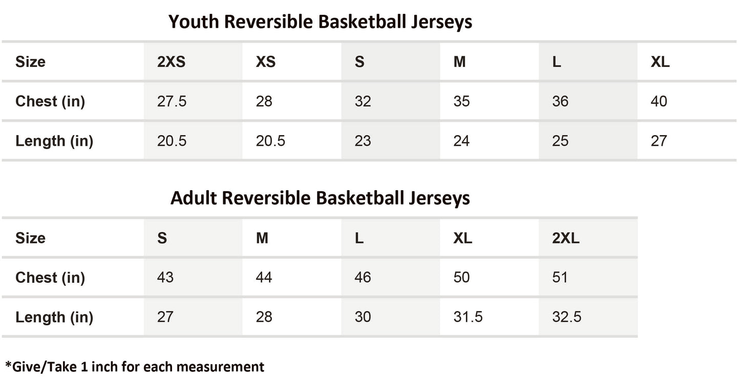 League Team Individual Jersey