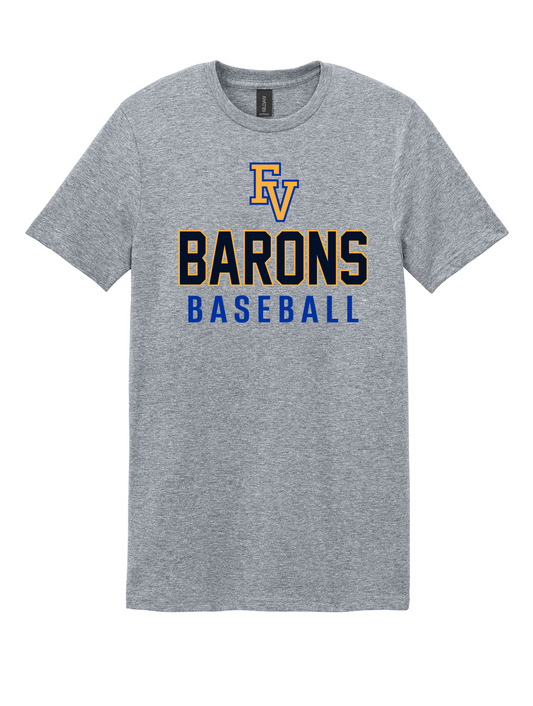 FV Barons Baseball Shirt