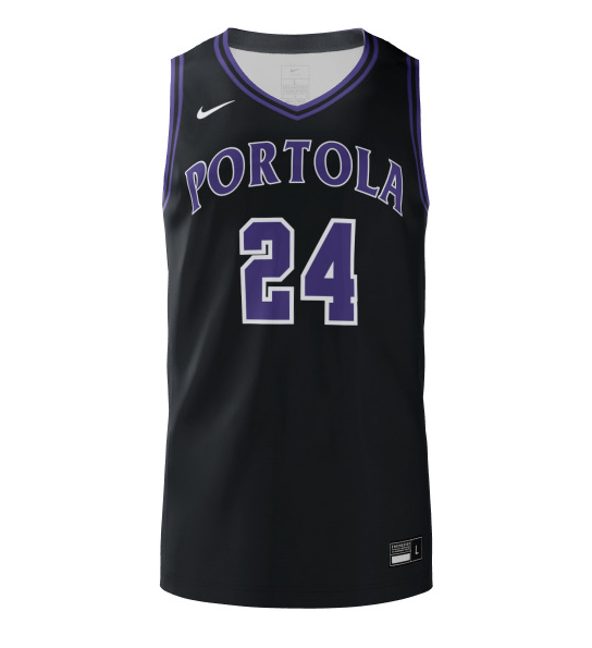 Customizable Portola Boys Basketball Jersey