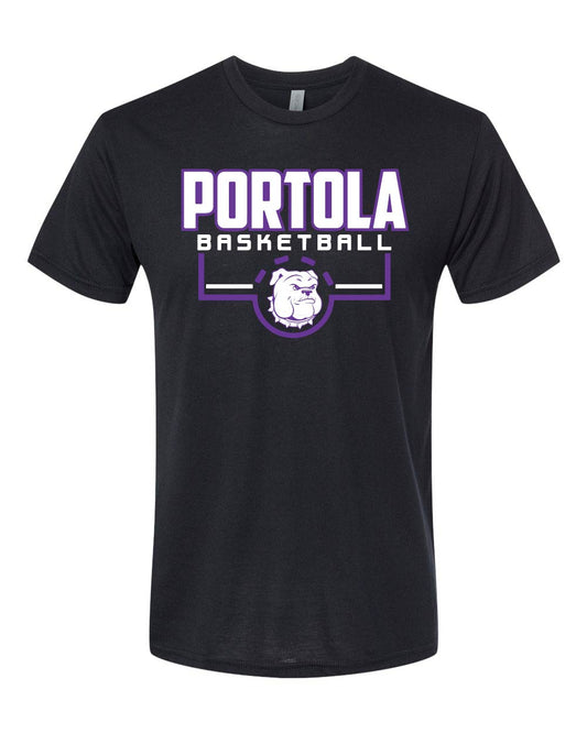 Portola Basketball Next Level Apparel® Unisex Tri-Blend Tee