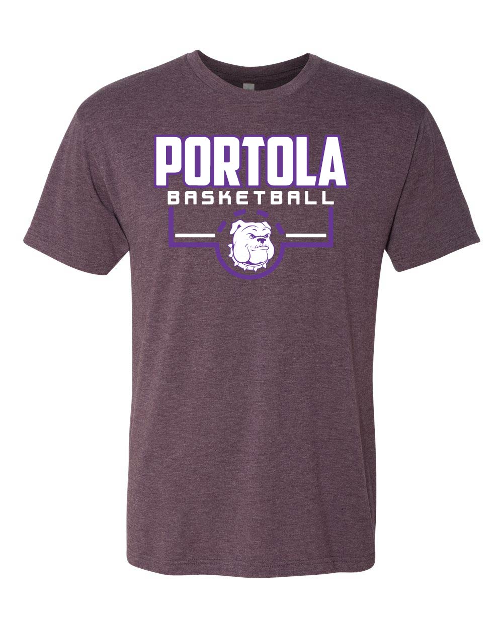 Portola Basketball Next Level Apparel® Unisex Tri-Blend Tee