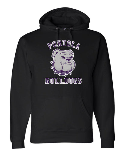 Portola Bulldogs J. America Premium Hooded Sweatshirt