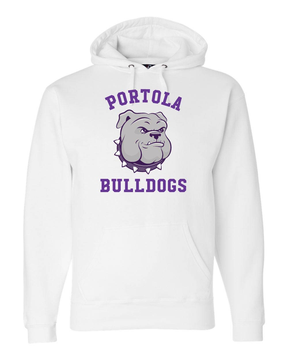 Portola Bulldogs J. America Premium Hooded Sweatshirt