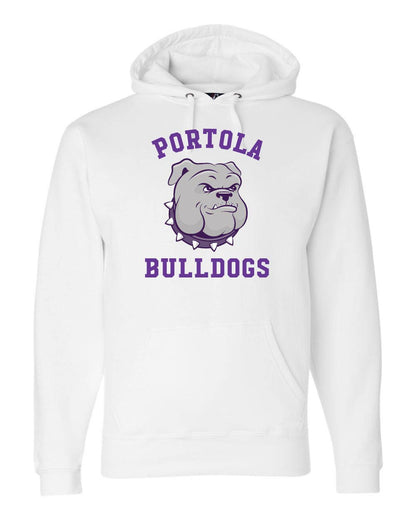Portola Bulldogs J. America Premium Hooded Sweatshirt