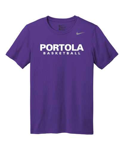Portola Basketball Nike Men's Team Legend Short Sleeve Tee
