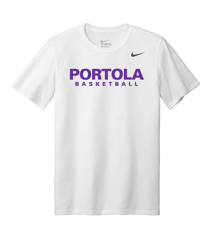 Portola Basketball Nike Men's Team Legend Short Sleeve Tee