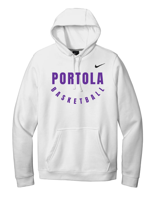 Portola Basketball Nike Club Pullover Fleece Hoodie